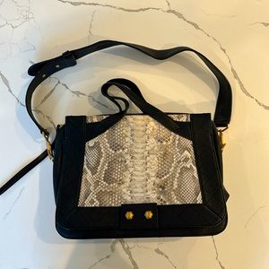 MARC BY MARC JACOBS Snakeprint Leather Handbag